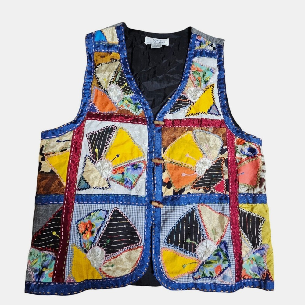 Colorful Patchwork Vest